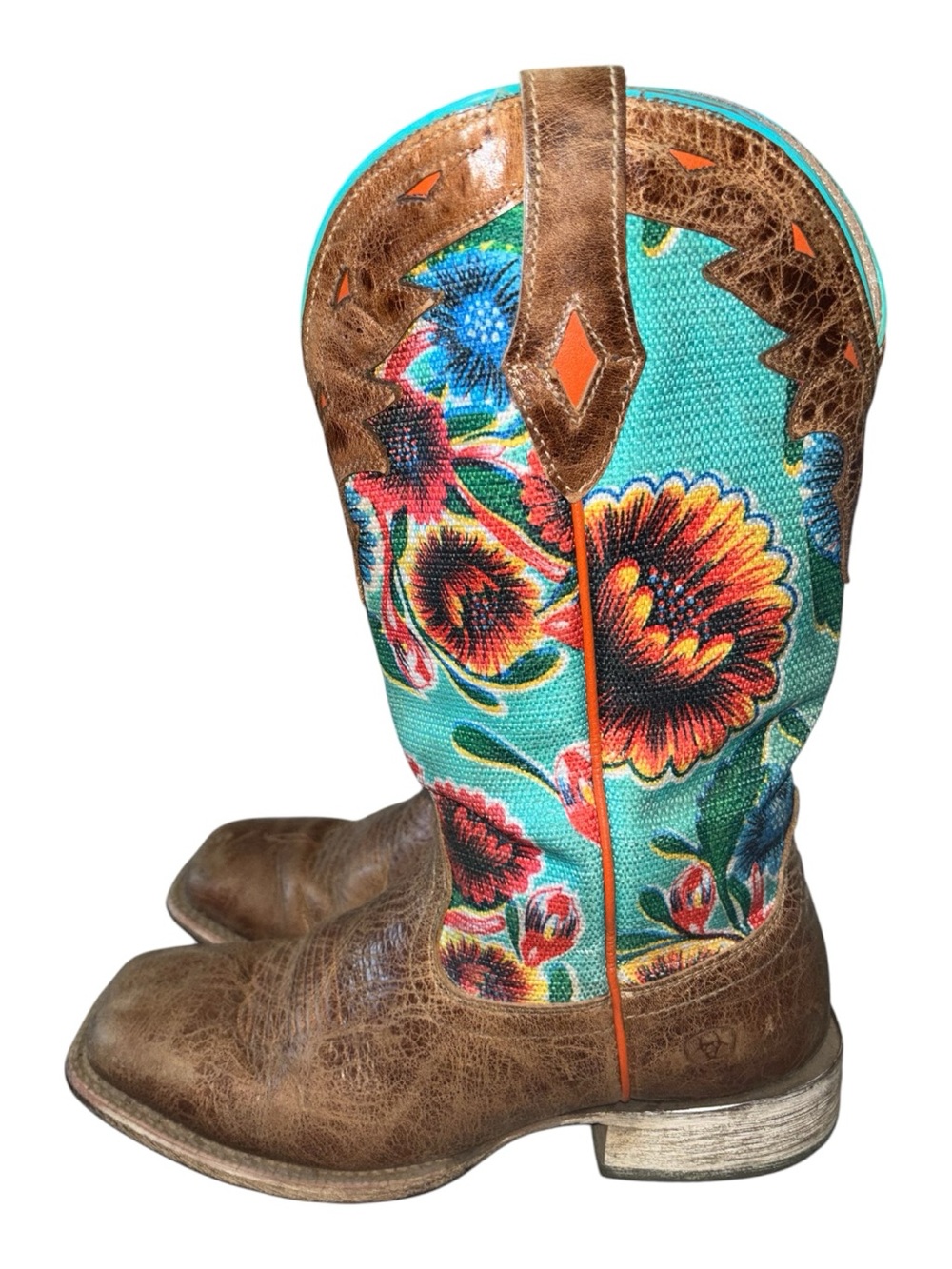 Ariat Circuit Women's Floral Champion Boot Size 8.5 - Picture 1 of 10